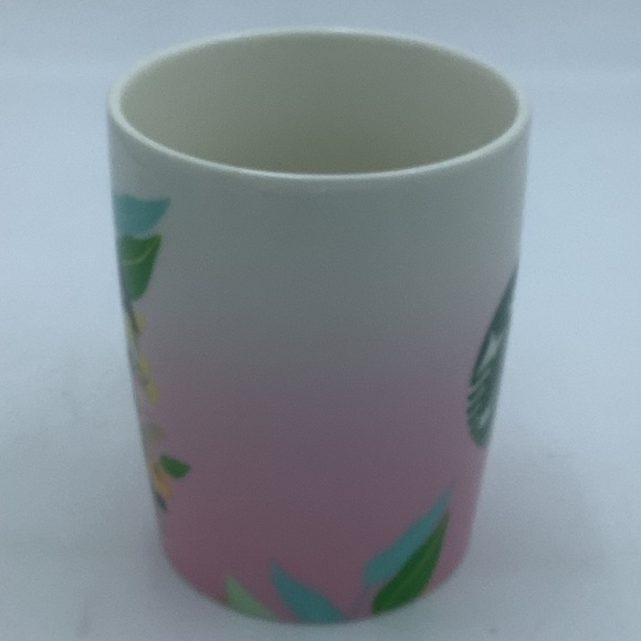Starbucks 2020 Pink Floral Thankful 10 oz Mug - Picture 4 of 7